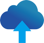Direct-To-Cloud Backup icon illustrating flexible cloud integration for data backup.