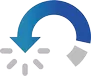 Icon of a computer with a checkmark, highlighting the Ensure Full-State Recovery feature that protects against hardware failure.